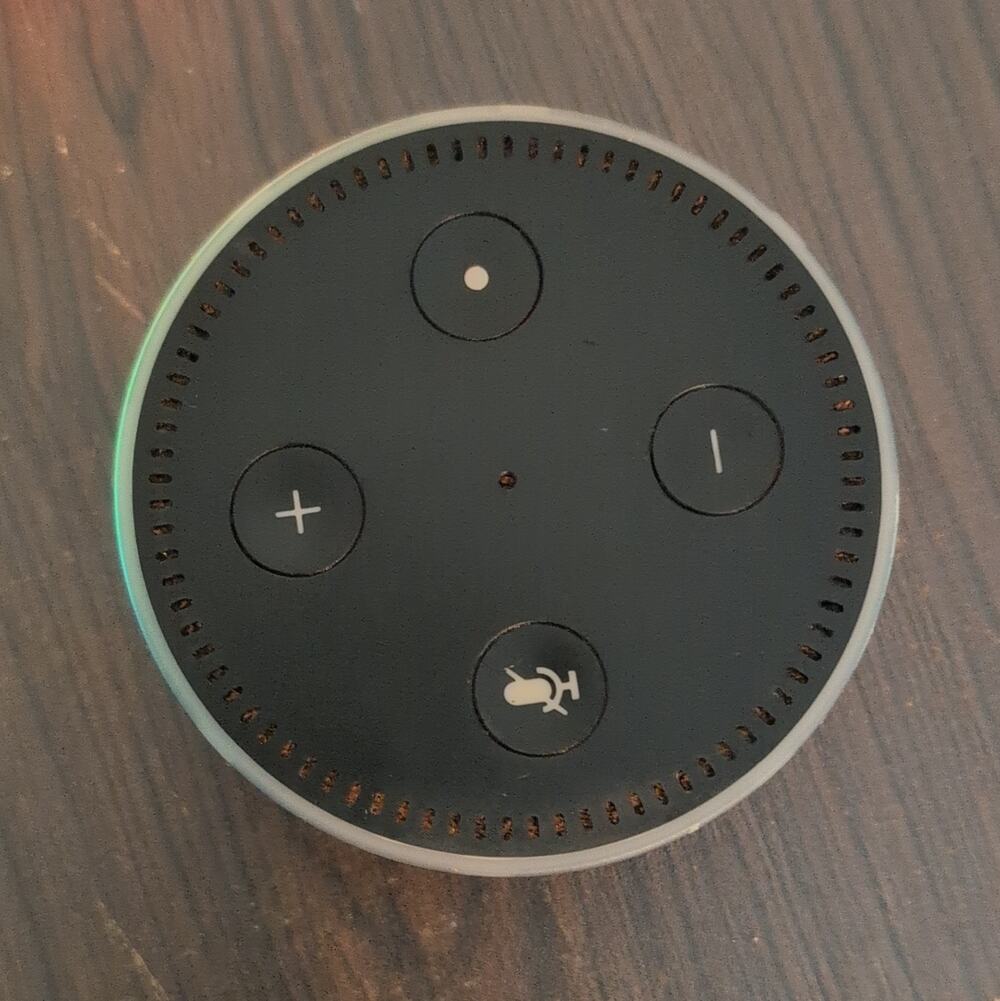 Amazon Echo Dot Smart Speaker Black Alexa Wi-Fi 3.5mm Mic Mute RS03QR
